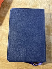 1953 Seabury Book Of Common Prayer & Hymnal Blue Genuine Morocco Leather 1674