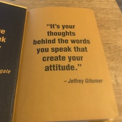 Little Gold Book of YES! Attitude: Hardcover Book By Jeffrey Gitomer