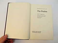 Exposition of the Psalms H C Leupold Hardcover Baker Book House OT Commentary