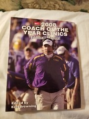 2008 Coach of the Year Clinics Football Manual (2008) Earl Browning