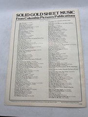 You’re The Inspiration Chicago 1984 Sheet Music Piano Vocal Guitar
