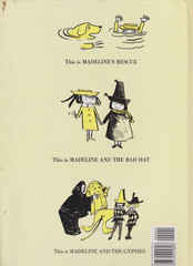 MADELINE & MADELINE’S RESCUE (2 BOOKS), HB, 12″x9″, LUDWIG BEMELMANS