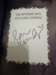 Goldfinch SIGNED Raven Kennedy The Plated Prisoner series Exclusive Luxe Edition