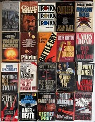 lot 20- 20 VINTAGE PAPERBACKS – action thriller espionage mystery