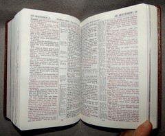 KJV Teacher’s Reference Bible by National N3202RL Brown Imitation leather – new