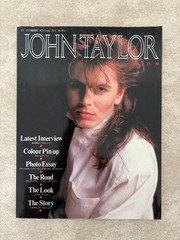 John Taylor Viva Rock Official Photo Gallery Japan Book Poster Duran Duran