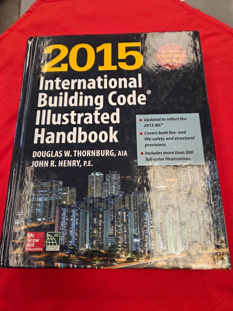 2015 International Building Code Illustrated Handbook Hardcover