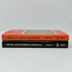 Harry M Hawkins Digital Electronics Book Set Concepts + Projects TAB True 1st Ed
