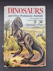 1976 Dinosaurs and Other Prehistoric Animals by Darlene Geis Grosset & Dunlap HC