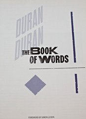 2 – Vintage 1984 Duran Duran Book lot OF WORDS & PHOTO SHOT w DJ Japan LP LYRICS