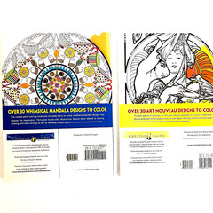Steampunk Whimsical Mandalas Mix Lot of 6 Adult Coloring Books by Creative Haven