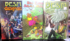 Lot Of (3) BESM Big Ears Small Mouse + Dungeons + Character Diary (NM, 9.4)