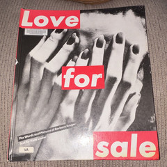 Love for Sale Barbara Kruger HC 1986 Harry N. Abrams Illustrated Ex Libris