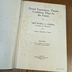 Maria Gerber – 1917 Pentecostal Missionary Biography – Turkey Armenia Genocide