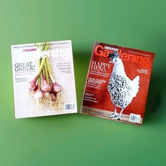 2 FINE Back Issues Of Organic Gardening Magazine June July August September 2010