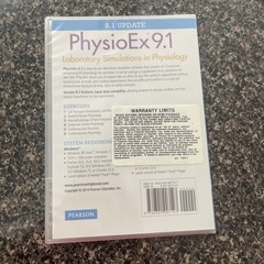 PhysioEx 9.1: Laboratory Simulations in Physiology Disk only