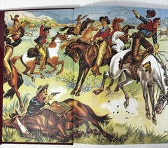 Cowboys & Trappings of the Old West HCDJ Book Illustrated Roy Rogers Manns Photo