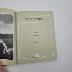 The Great Chiefs Time Life Books Old West Series Faux Leather Bound 1975 Vintage