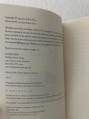 Wherever You Go There You Are 10th Anniversary Edition Jon Kabat-Zinn PB