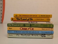 L. Frank Baum Oz Series 7 Paperback Book Lot Fantasy Classics