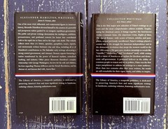 Thomas Paine Common Sense COLLECTED WRITINGS Alexander Hamilton 2 LOA HC BOOKS