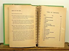 1952 The Sunset Spiral CookBook Great Recipes HB 415 Pages