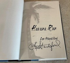 Les STANDIFORD — Havana Run (Thriller) — 2003 SIGNED 1st Edition Hardcover