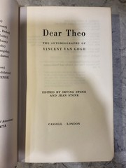 DEAR THEO: AUTOBIOGRAPHY By Vincent Van Gogh & Irving Stone – Hardcover