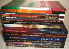 Lot of 15 Conspiracy Theory Books – Gerald Flurry – Prophecy Religious – PB
