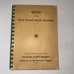 History of the Great Second Advent Movement E L Cardey Bible Prophecy 1940s? 50s