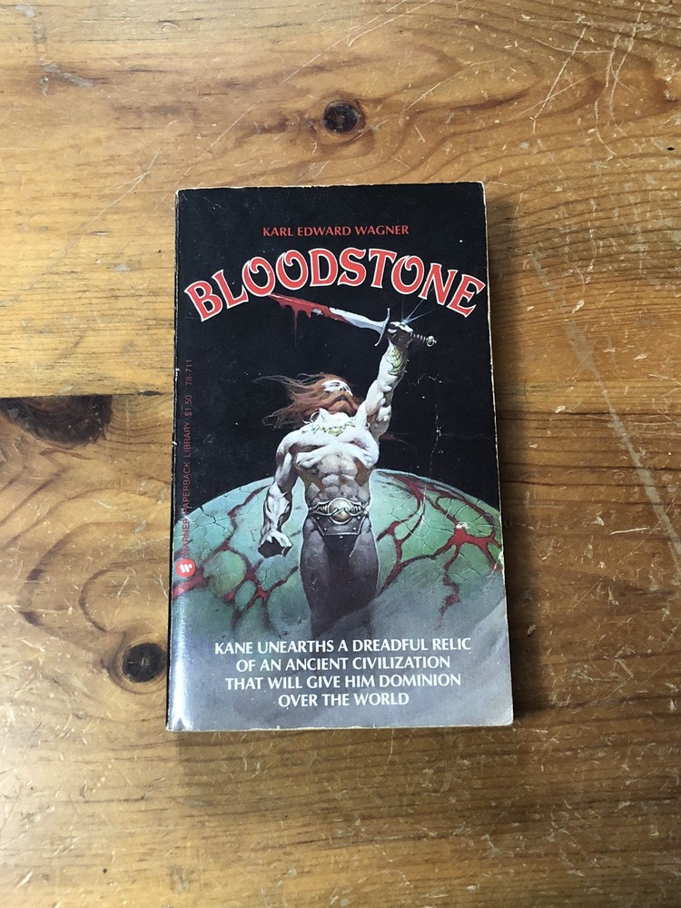 Bloodstone by Karl Edward Wagner Paperback 1975 Rare First Printing