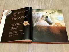 The Unicorn of Kilimanjaro by Robert Vavra 1988 HC / DJ