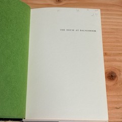 The House At Balnesmoor Hugh C Rae 1969 First American Edition HC W/DJ