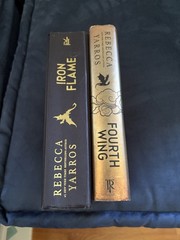 Empyrean Serise, Fourth Wing and Iron Flame. Set of 2 Books by Rebecca Yarros