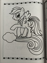 My Little Pony Jumbo Coloring & Activity Book Puzzles Games & Coloring Pages