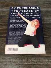“Yes Please” Hardcover Book by Author Amy Poehler Cooyright 2014