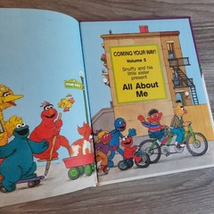 Animals Animals On My Way with Sesame Street Volume 4 1989 CTW Funk Wagnalls