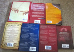 Dan Brown book lot- The entire Langdon Robert series- 6 novels plus Guidebook !
