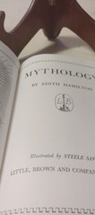 Mythology by Edith Hamilton – Facsimile 1942 1st Edition Little Brown Hardcover