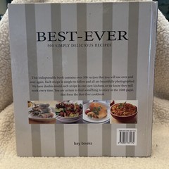 COOKBOOK Best-ever 500 Simply Delicious Recipes Hardcover Illustrated 1008 Pages