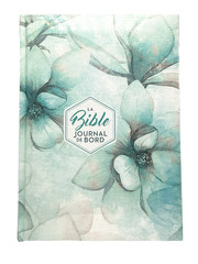 French Journal Bible, Segond 21, Blue Flower Cover & Pages, Padded Hardcover