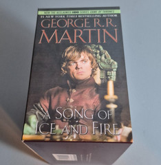 Game of Thrones A Song of Ice and Fire 4 Paperback Book Box Set 2013