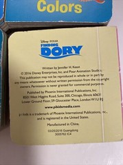 Disney&Pixar Finding Dory Learning Books 2016, Children’s 4 Books 2.75” Square