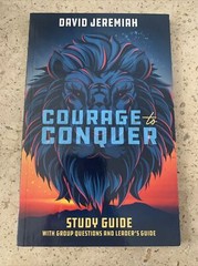 David Jeremiah Study Guide „COURAGE to CONQUER” Brand New Paperback ~Rare~