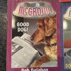 Complete Set Of Series Lot 6 McGrowl books by Bob Balaban Dog Themed Kids About
