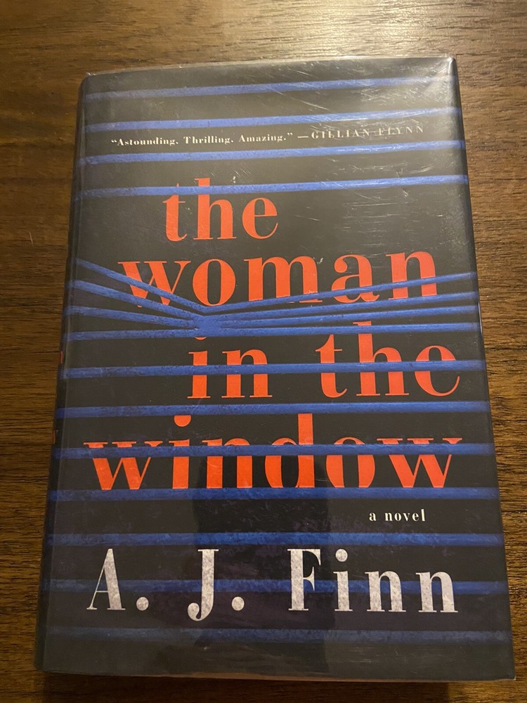 SIGNED The Woman in the Window By A.J. Finn 1st Printing First Edition 2018 HCDJ