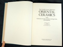 Oriental Ceramics; Worlds Great Collections-Vol. 8 – Stockholm