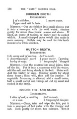 „1900” The Main Cookery Book Vintage Cook Book 154 Pages
