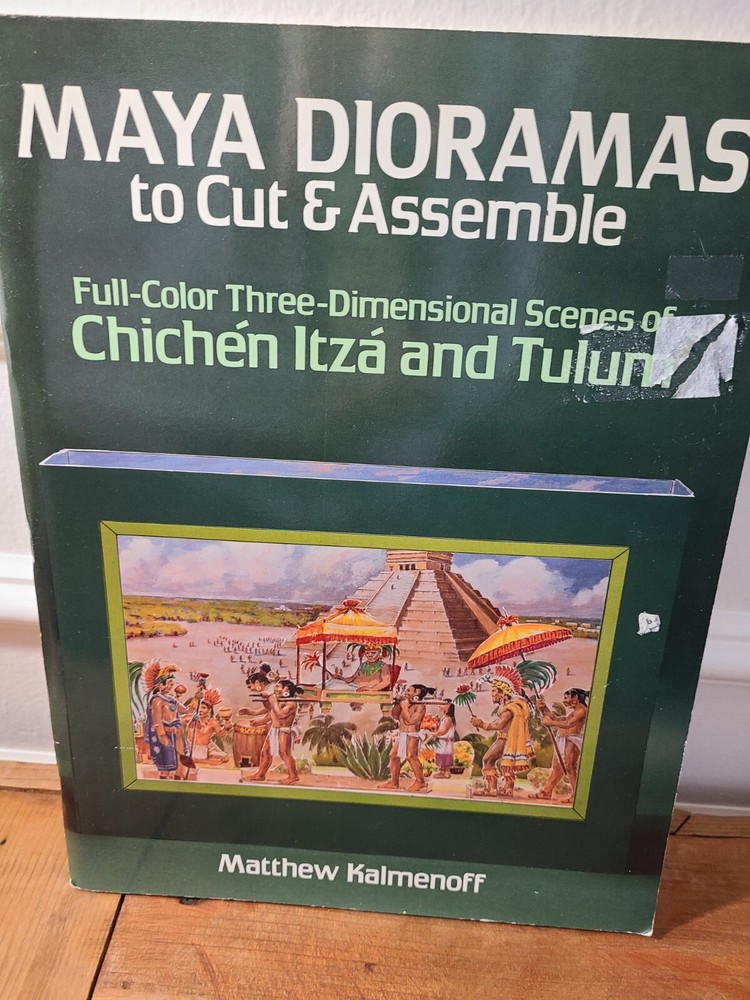 Maya Dioramas To Cut & Assemble