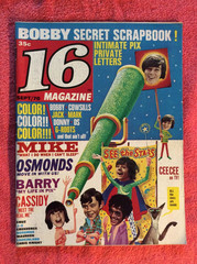 16 MAGAZINE SEPTEMBER 1970 BOBBY MIKE OSMONDS BARRY CASSIDY JACK WILD DS LESTER